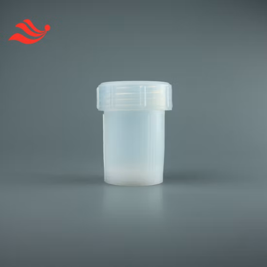 PFA-Fläschchen, 2,5 ml, Schraubverschluss, Low-Blank-Isotopenanalyse