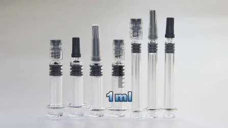 5 ml vorgefüllte Glasspritze mit Nadel- oder Köderverschluss