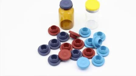 Infusionsflaschen, 28 mm, graue pharmazeutische Gummistopfen